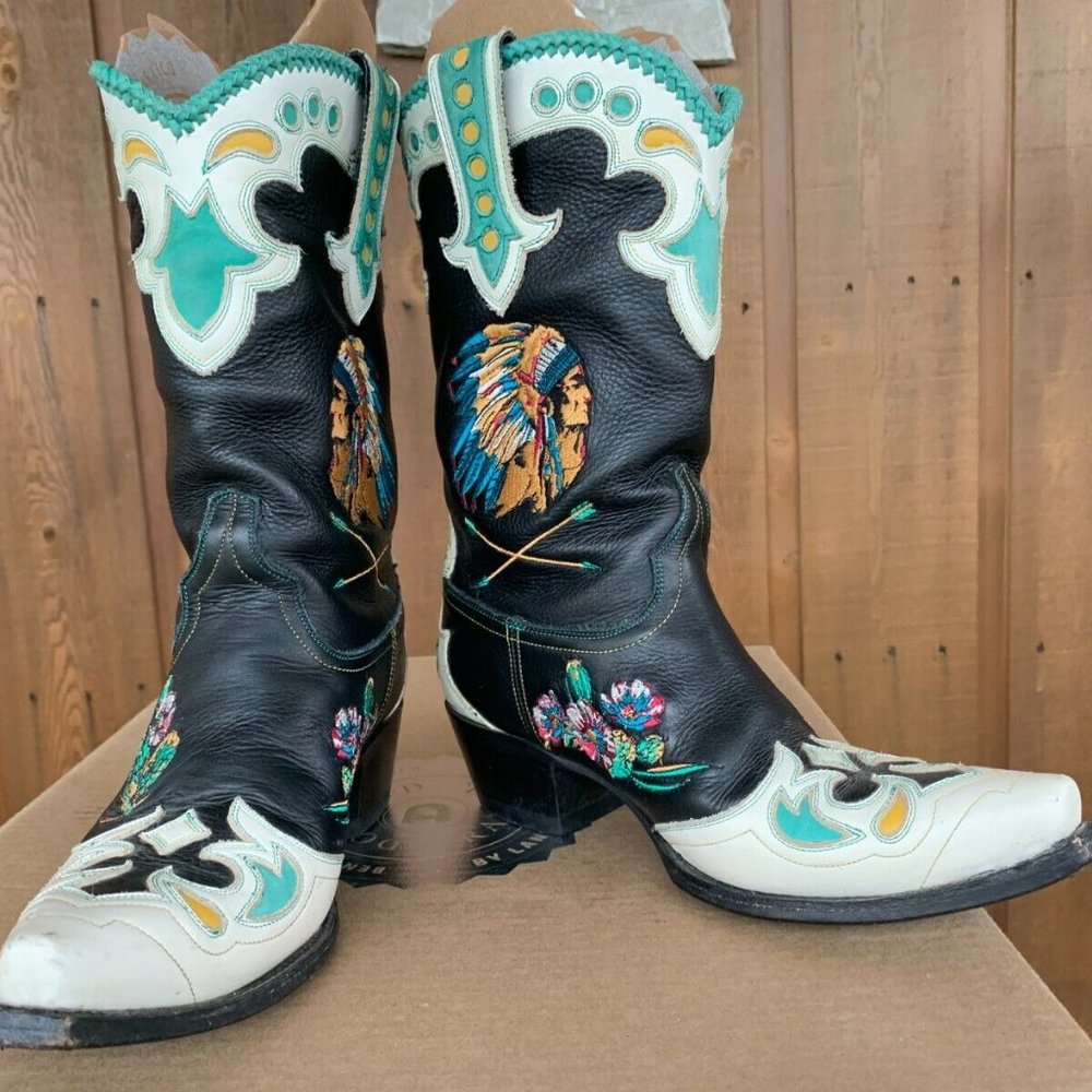 Double D Ranch Cowgirl Boots by Lane 9 B